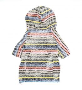 Poncho para perro multicolor