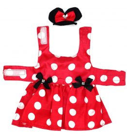 Vestido para perro con diseño de Minnie