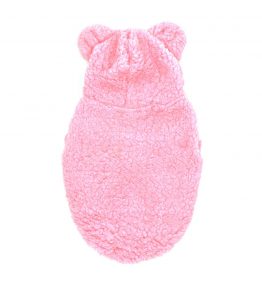 Suéter para perro con diseño de osito en color rosa