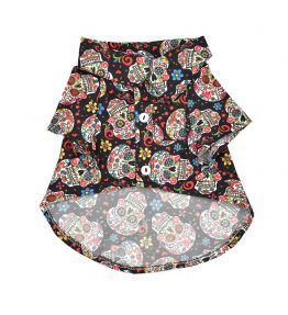Camisa Calavera Floral