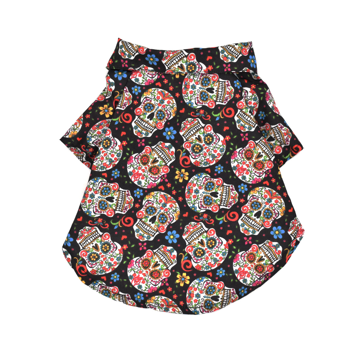 Camisa Calavera Floral - Imagen 2