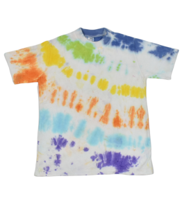 Match playera tie dye multicolor para perro y humano