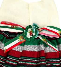 Vestido Patria Talla 2XL