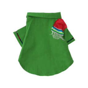 Camisa mexicana verde