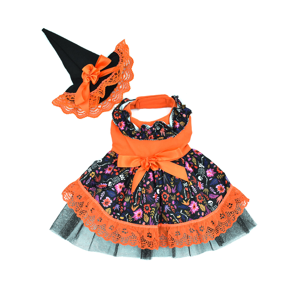 Vestido Esqueletos Talla XS