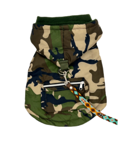 Chaleco militar para perro