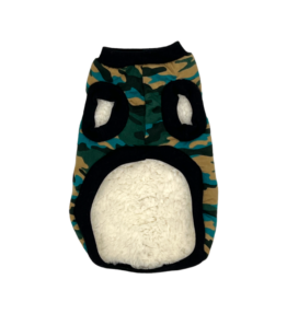 Suéter camuflaje para perro