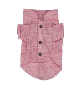 Camisa de lino para perro