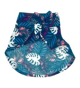 Camisa hawaiana para perro