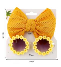 Set de lentes y moño para perro