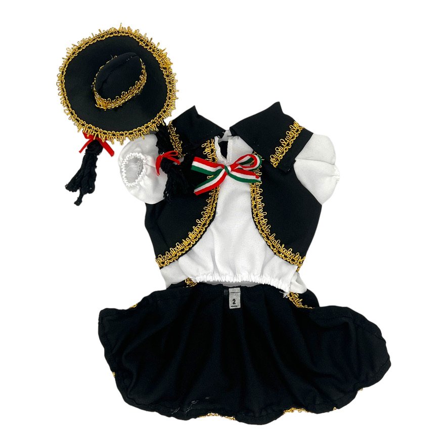 Vestido Charro Talla 0 - Image 2