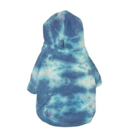 Sudadera tie dye azul
