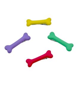 Pinzas en forma de hueso para perro