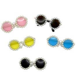 Lentes perla para perro