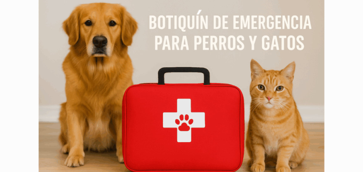 Botiquín de emergencia para perros y gatos